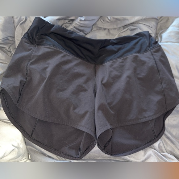 Lululemon Black/Grayish Shorts - Picture 1 of 5